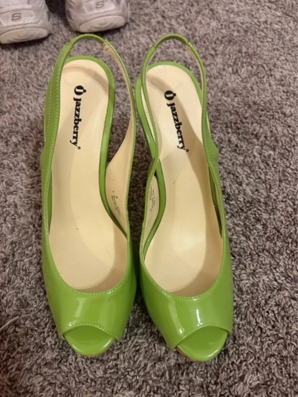 Green heels